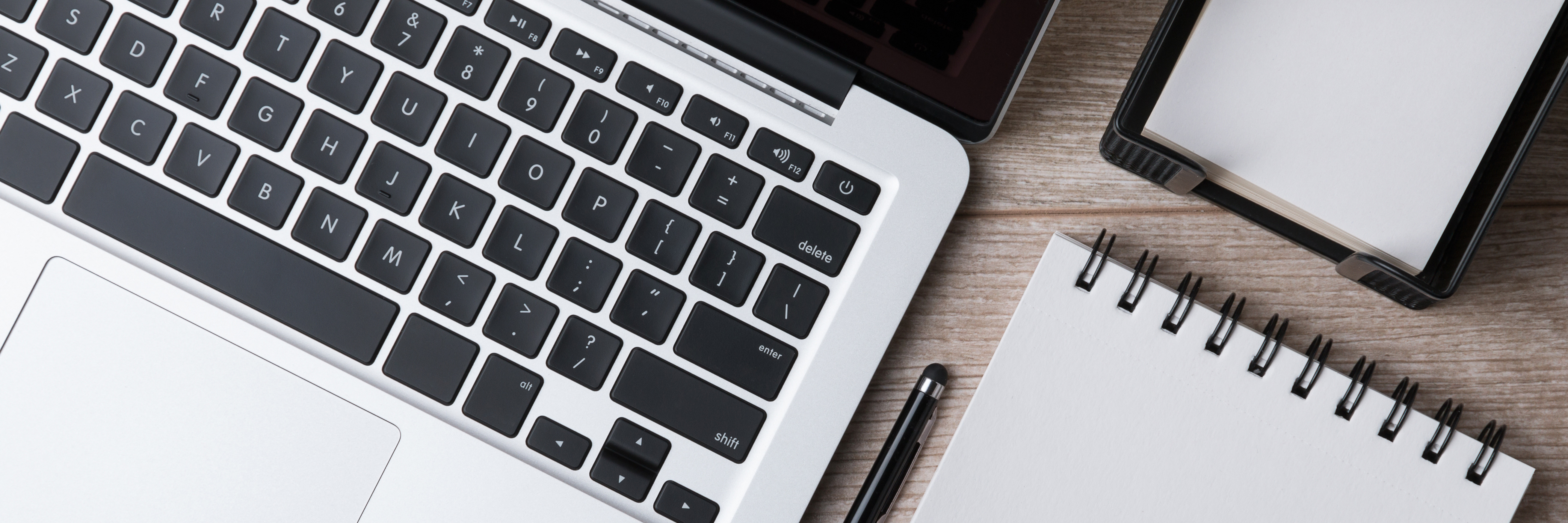 Computer keyboard and notebook