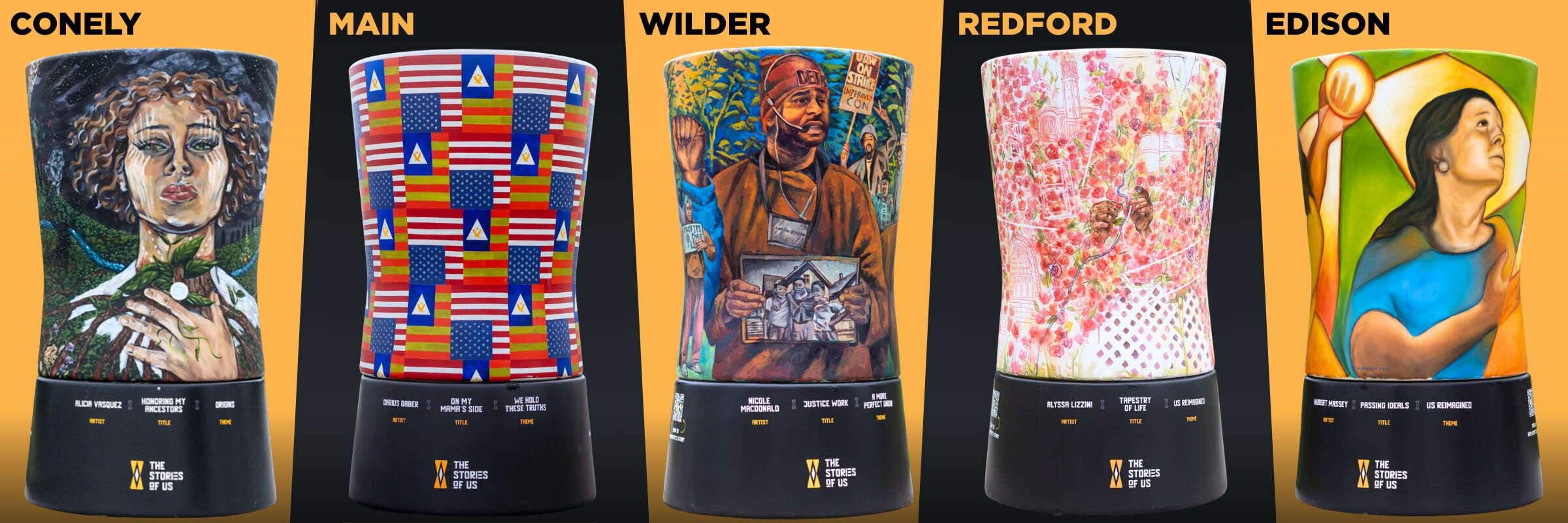 stories of us drums at conely, main, redford, wilder and edison