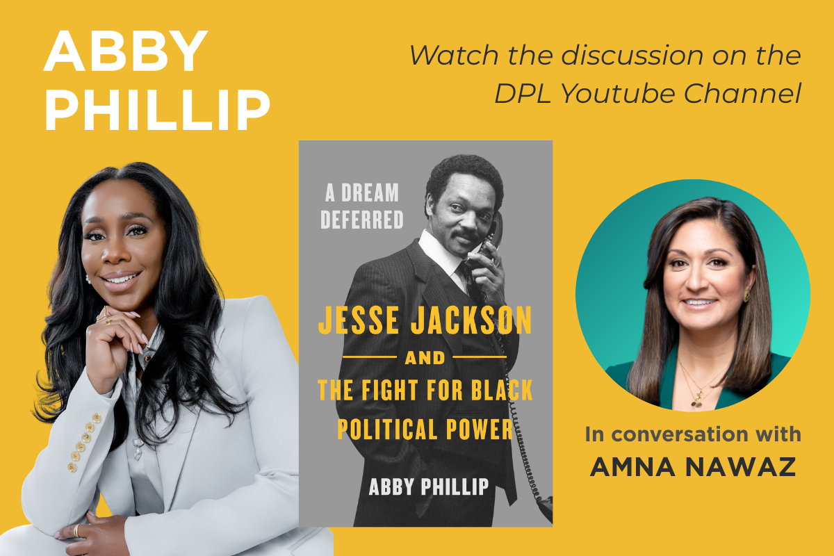 Watch Abby Phillip's discussion with Amna Nawaz on the DPL Youtube Channel