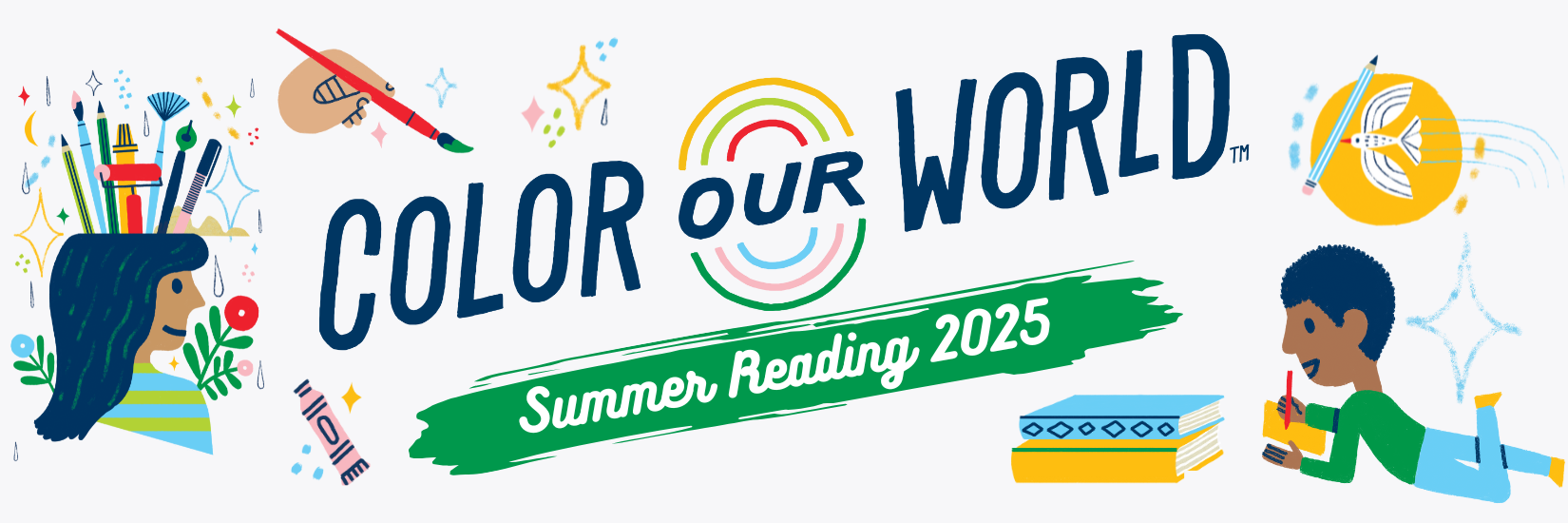 Color our world banner